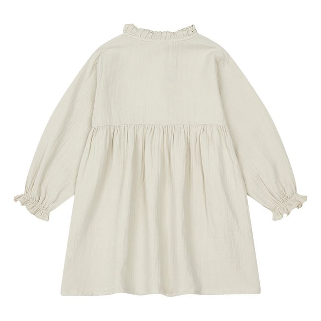 Clochette Cotton Muslin Nightgown | Ecru