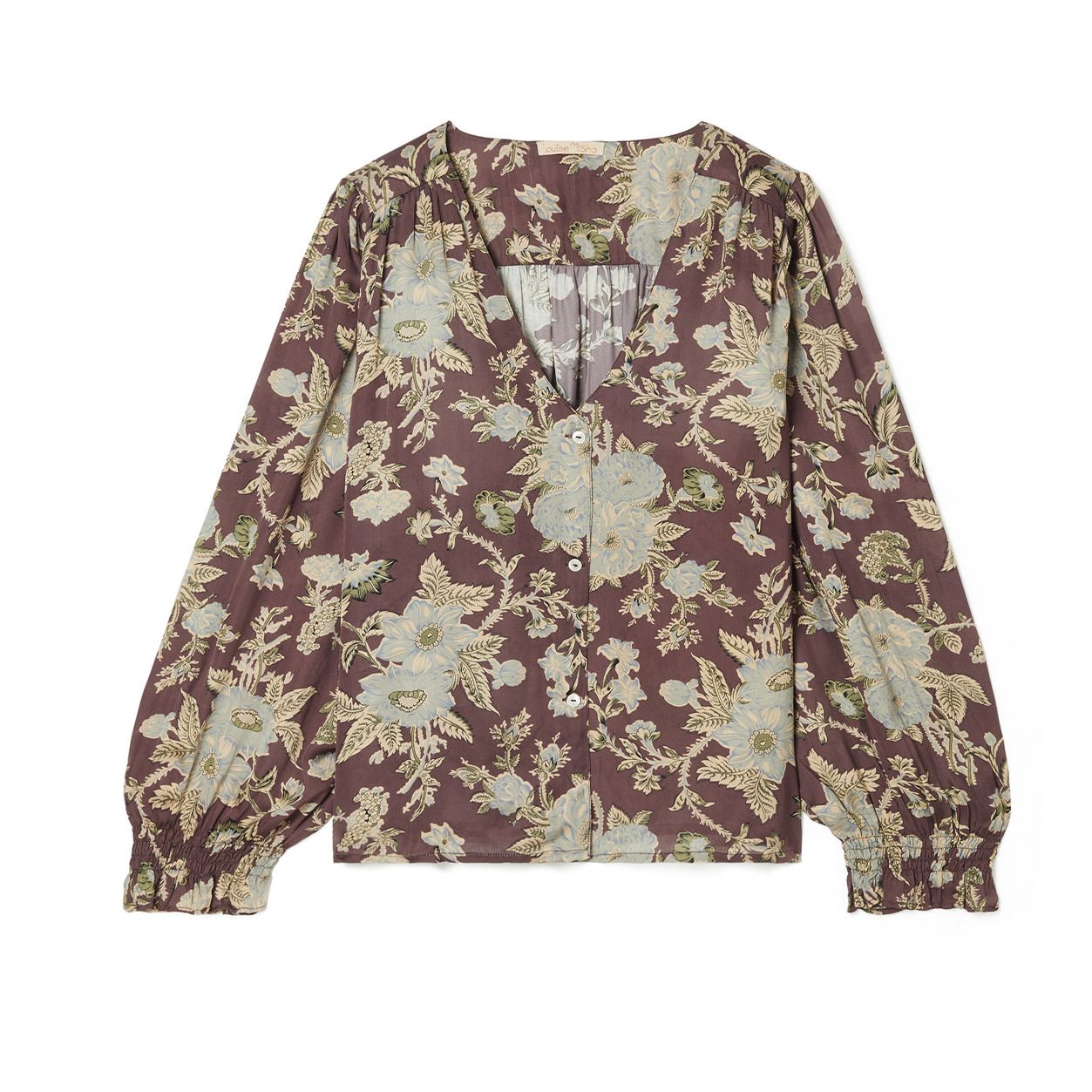 Louise Misha - Blouse Lorie - Collection Femme - - Bordeaux