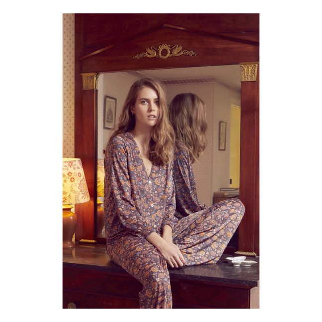 Pyjama-Oberteil Lorie - Damenkollektion - Navy
