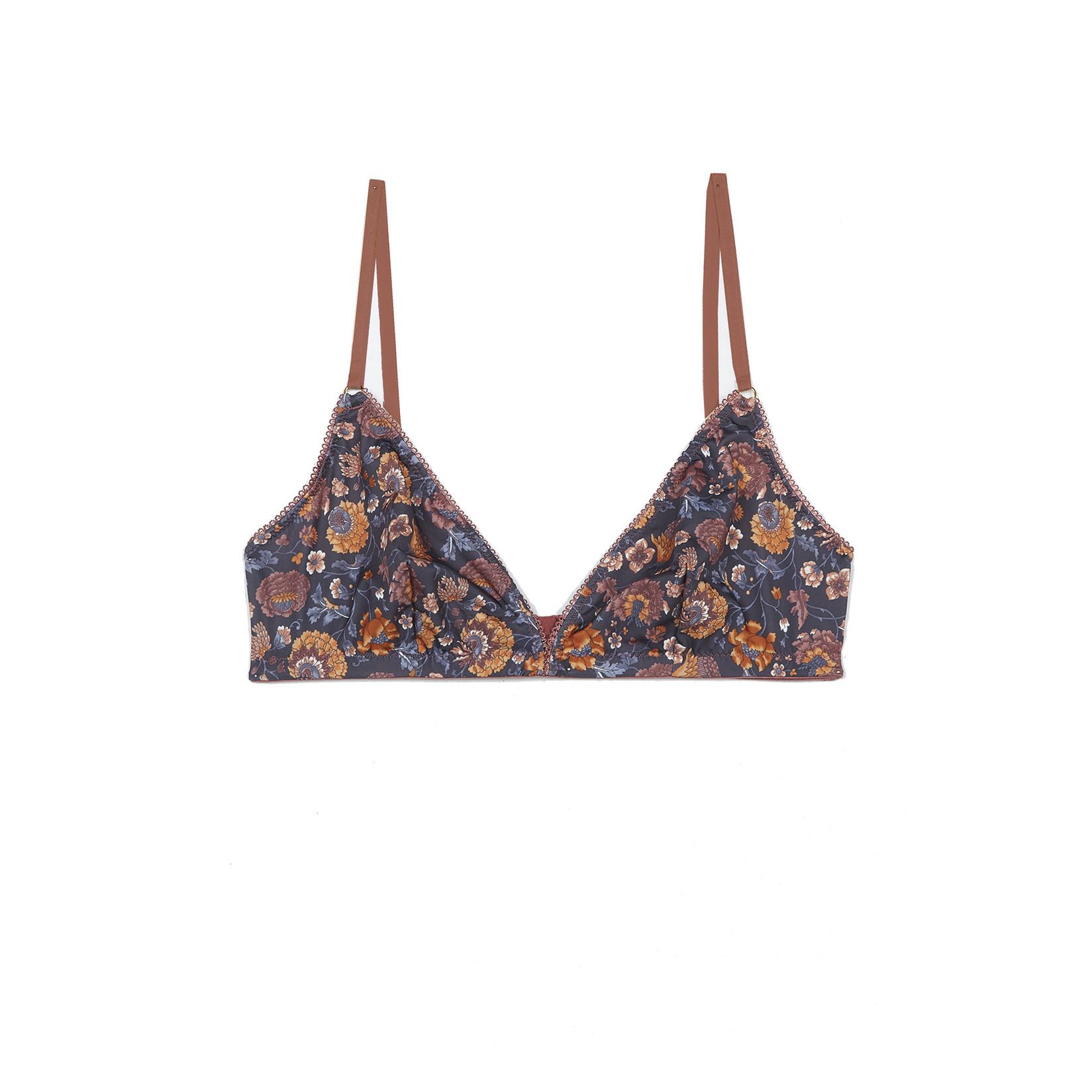 Louise Misha - Soutien-Gorge Polyester Recyclé Shosha - Collection Femme - - Bleu marine