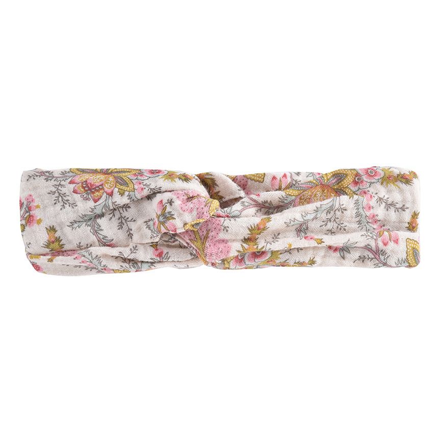 Louise Misha - Headband Coton Bio Julie - Fille - Ecru