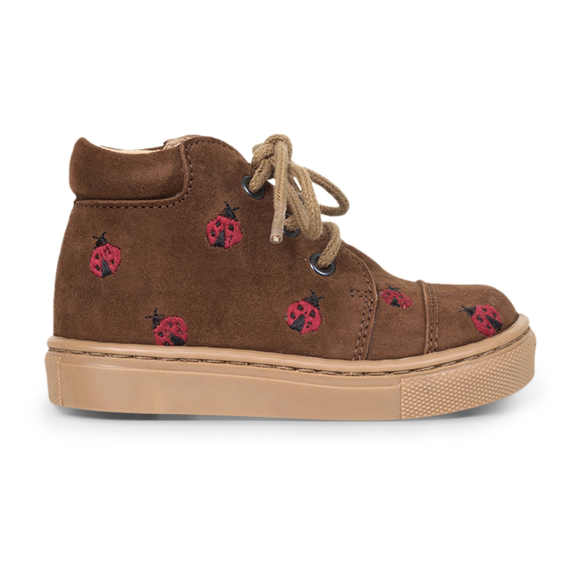 Ladybirds X Uniqua Capsule Embroidered Boots Chocolate- Product image n°0
