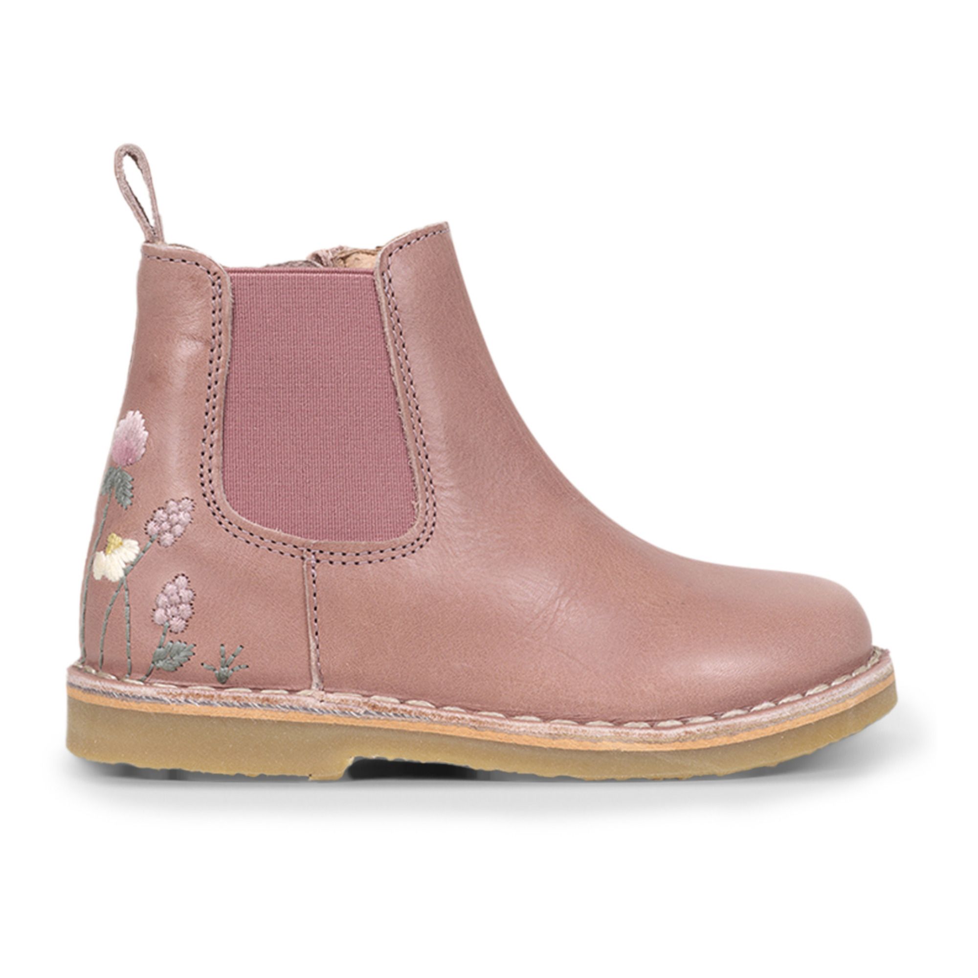Petit Nord - Boots Brodées X Capsule Uniqua - Fille - Vieux Rose