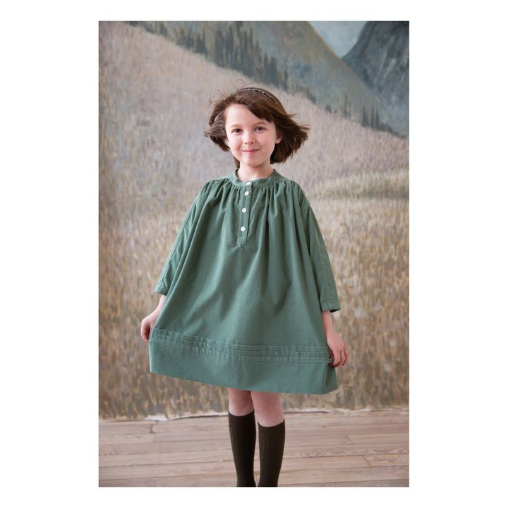 Soor Ploom - Goldie Corduroy Dress - Sage | Smallable