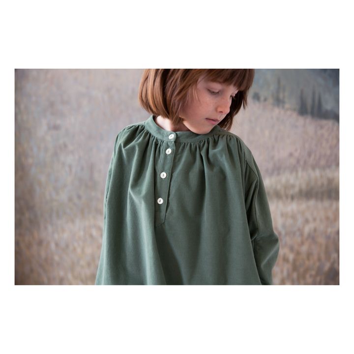 Soor Ploom - Goldie Corduroy Dress - Sage | Smallable