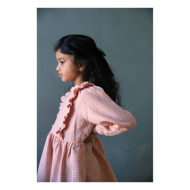 Leinenkleid Percy  | Rosa