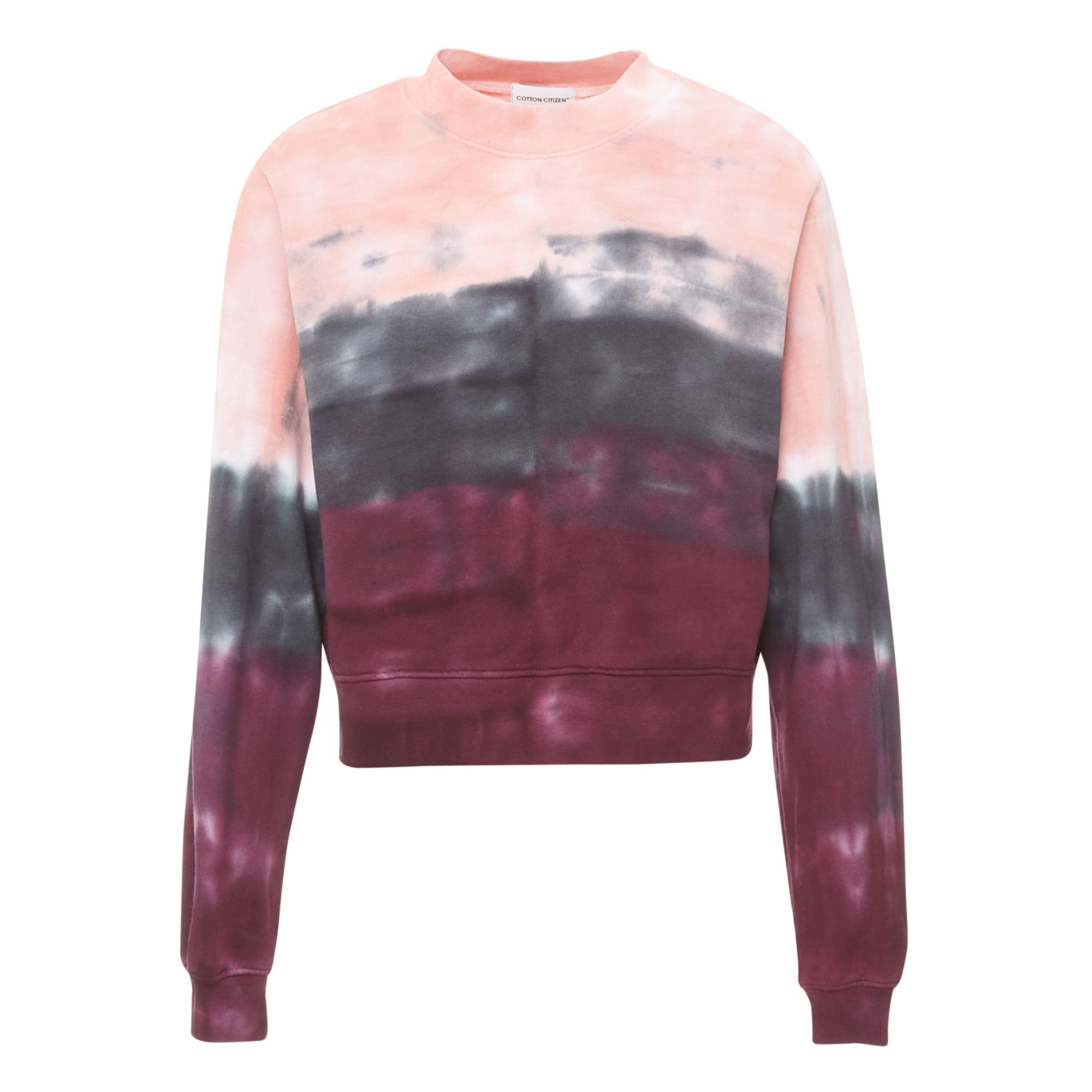 Cotton Citizen - Sweat Milan Tie and Dye - Femme - Prune