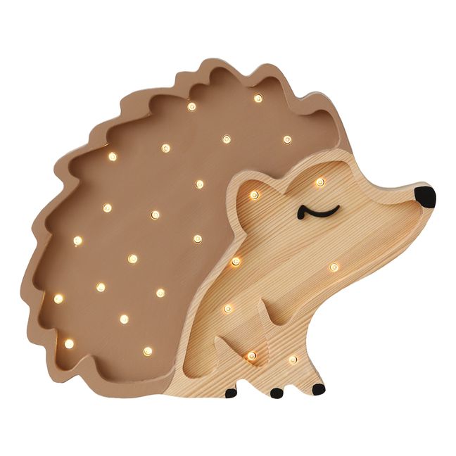 Lampe à poser Hérisson | Marron
