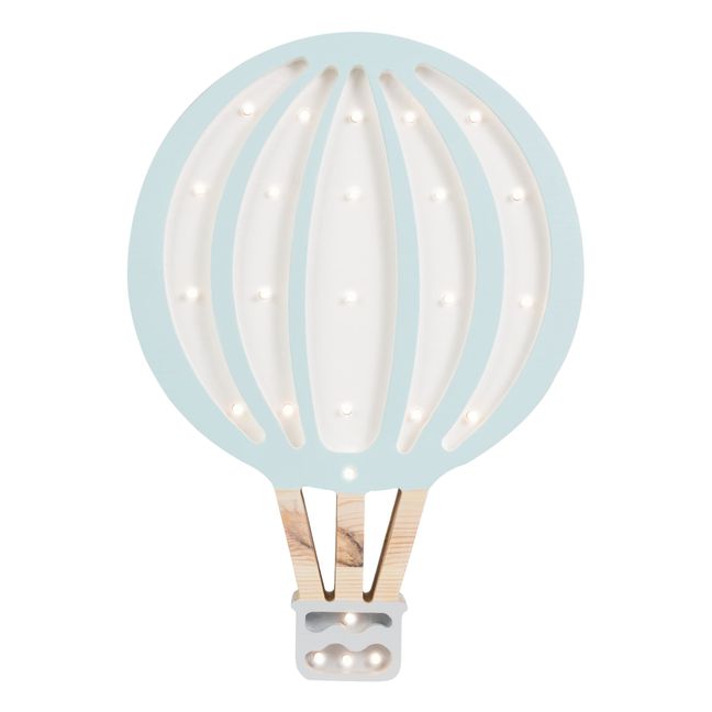 Lampe à poser Montgolfière | Bleu pâle