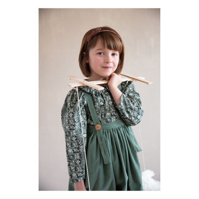 Soor Ploom - Astrid Exclusive Liberty Blouse - Green | Smallable