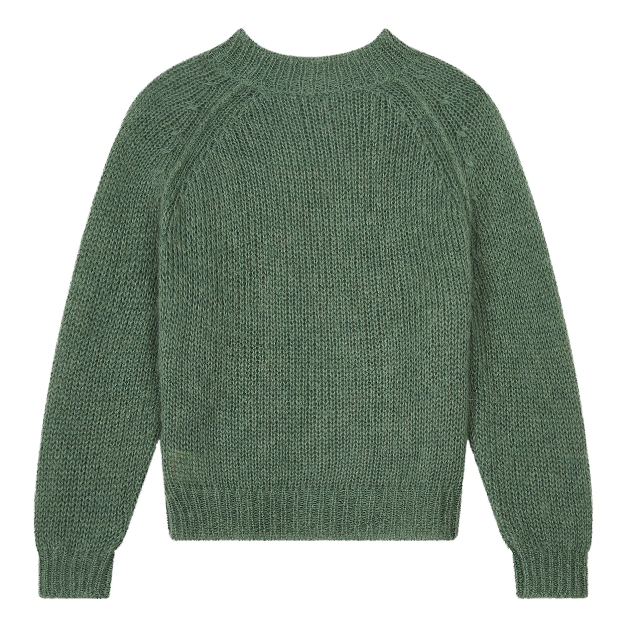 Madlie Mohair Jumper Almond green- Product image n°1