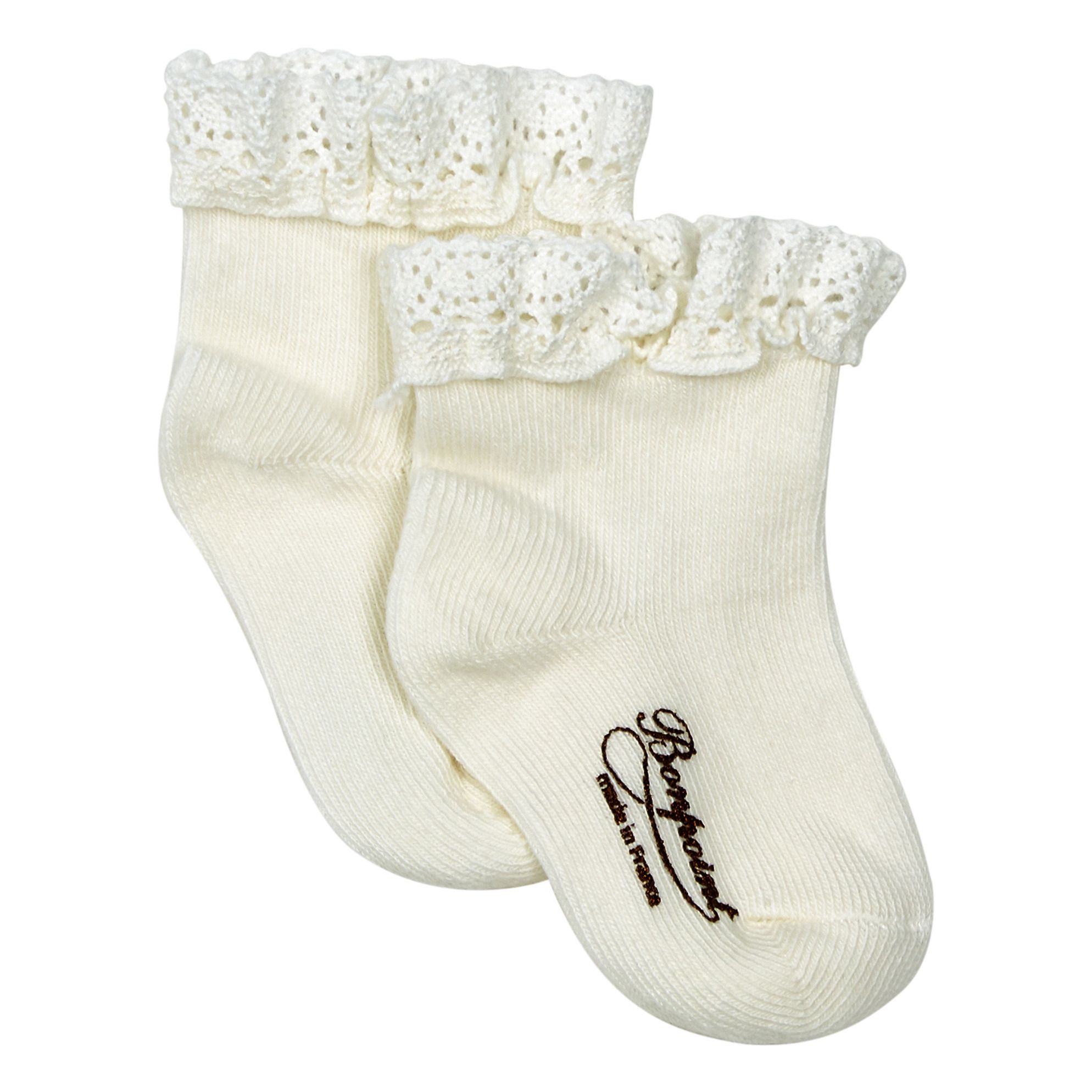 Teym Lace Socks Ecru- Product image n°0