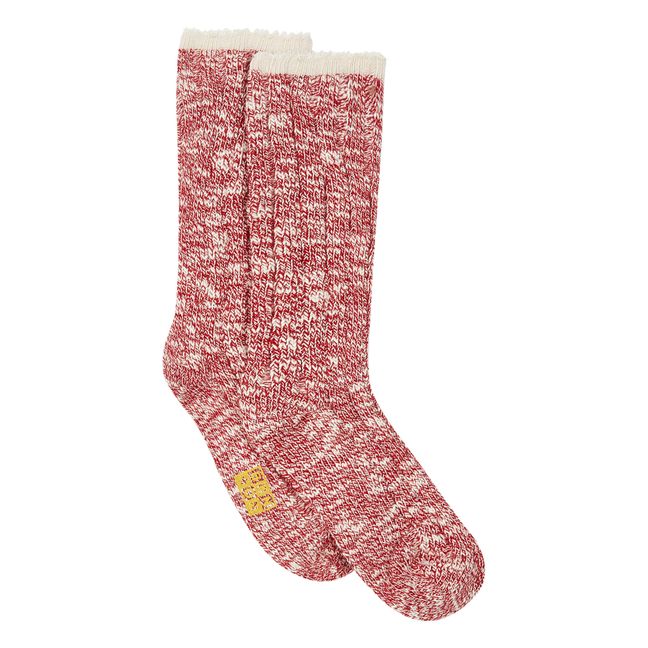 Lace Socks Red