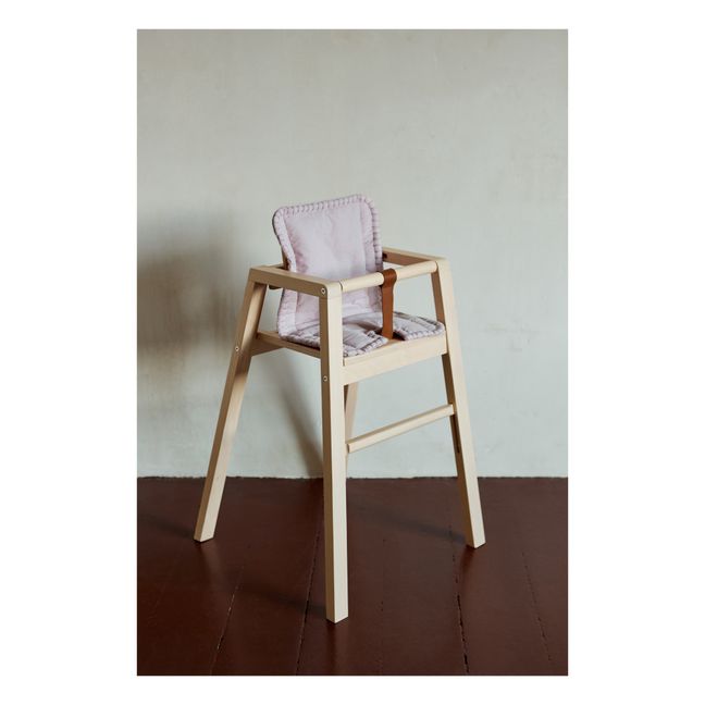 Robot Organic Cotton High Chair Cushion | Lilac