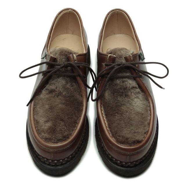 Derbies, modello: Michael, in pelliccia | Marrone