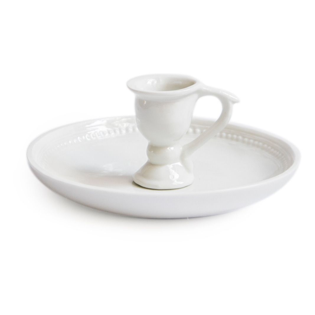 Alix D. Reynis Handmade French Limoges White Porcelain