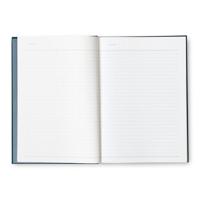Notebook a righe Béa Blu marino