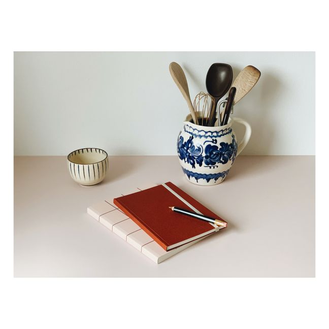 Bea Lined Notebook Terracotta