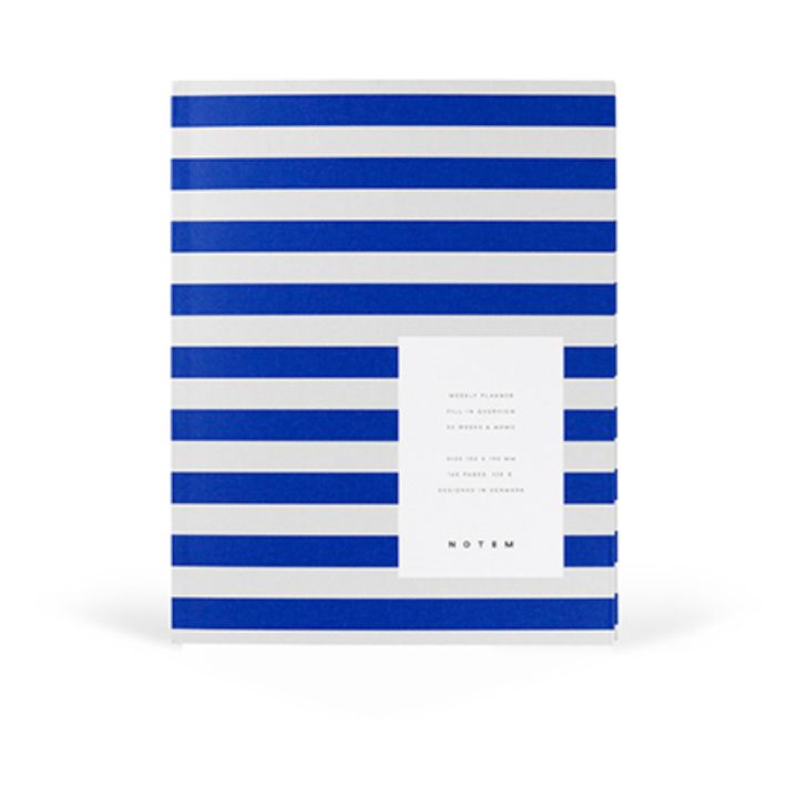 Cuaderno semanal Uma | Azul- Imagen del producto n°0