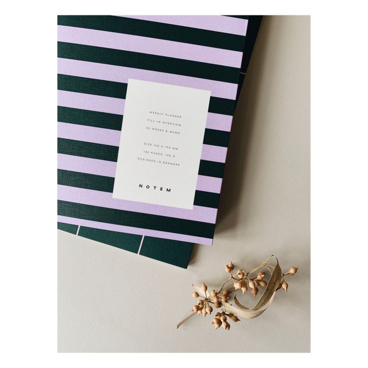 Journal hebdomadaire de bord Uma- Image produit n°1
