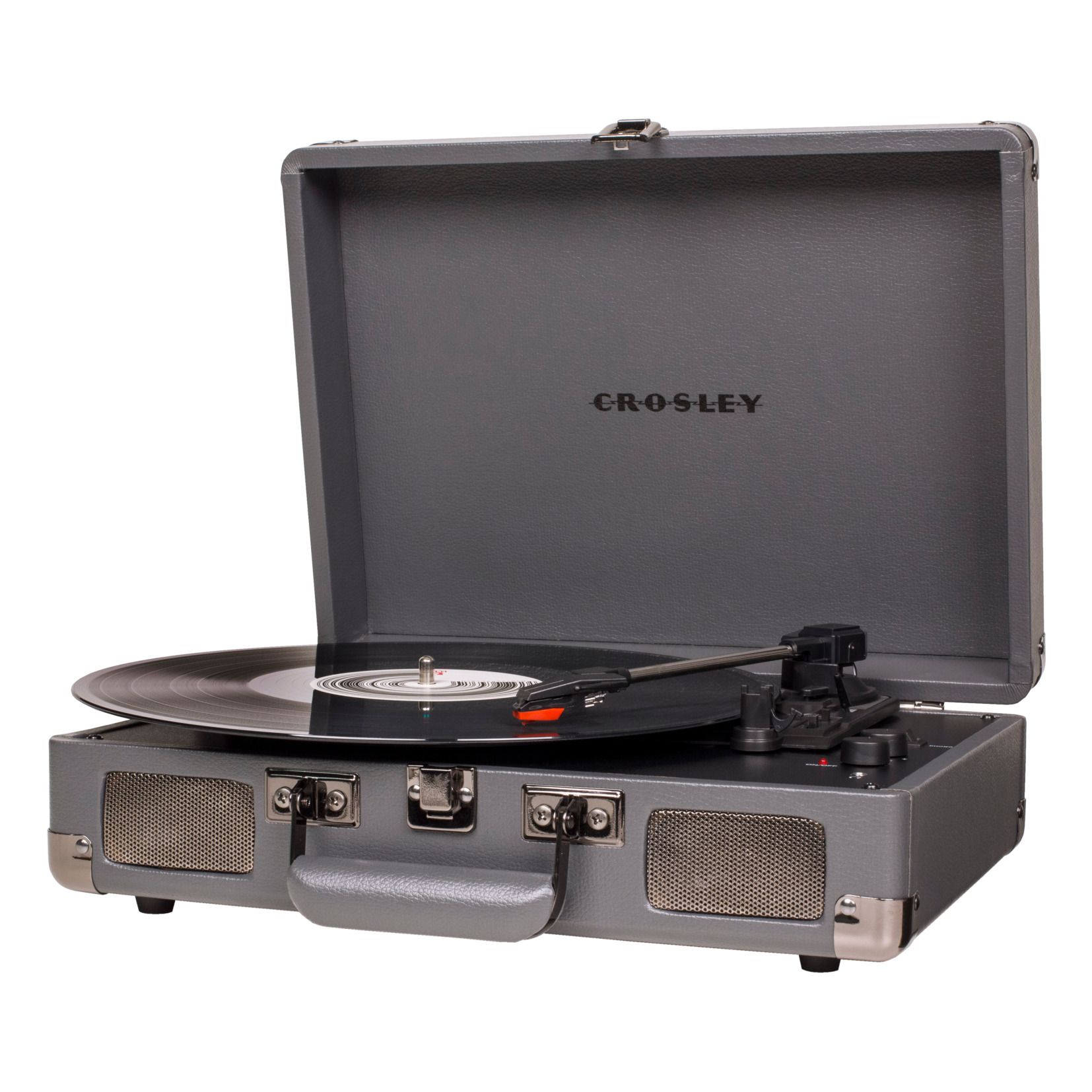Crosley Cruiser Deluxe Turntable Carbon- Product image n°0