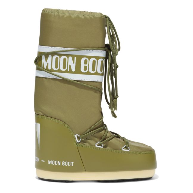 Nylon Moon Boots Khaki
