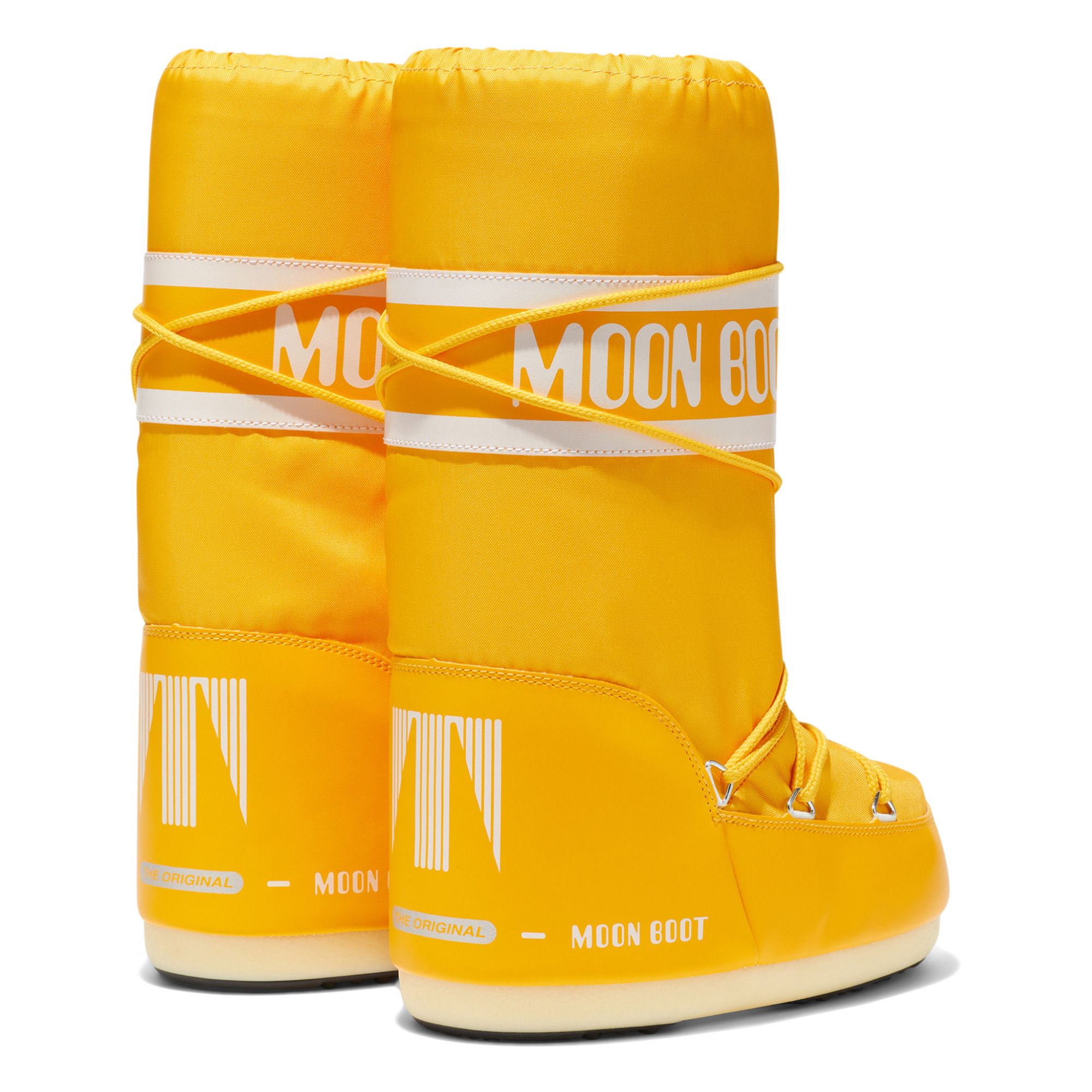 Moon Boot - Nylon Moon Boots - Yellow | Smallable
