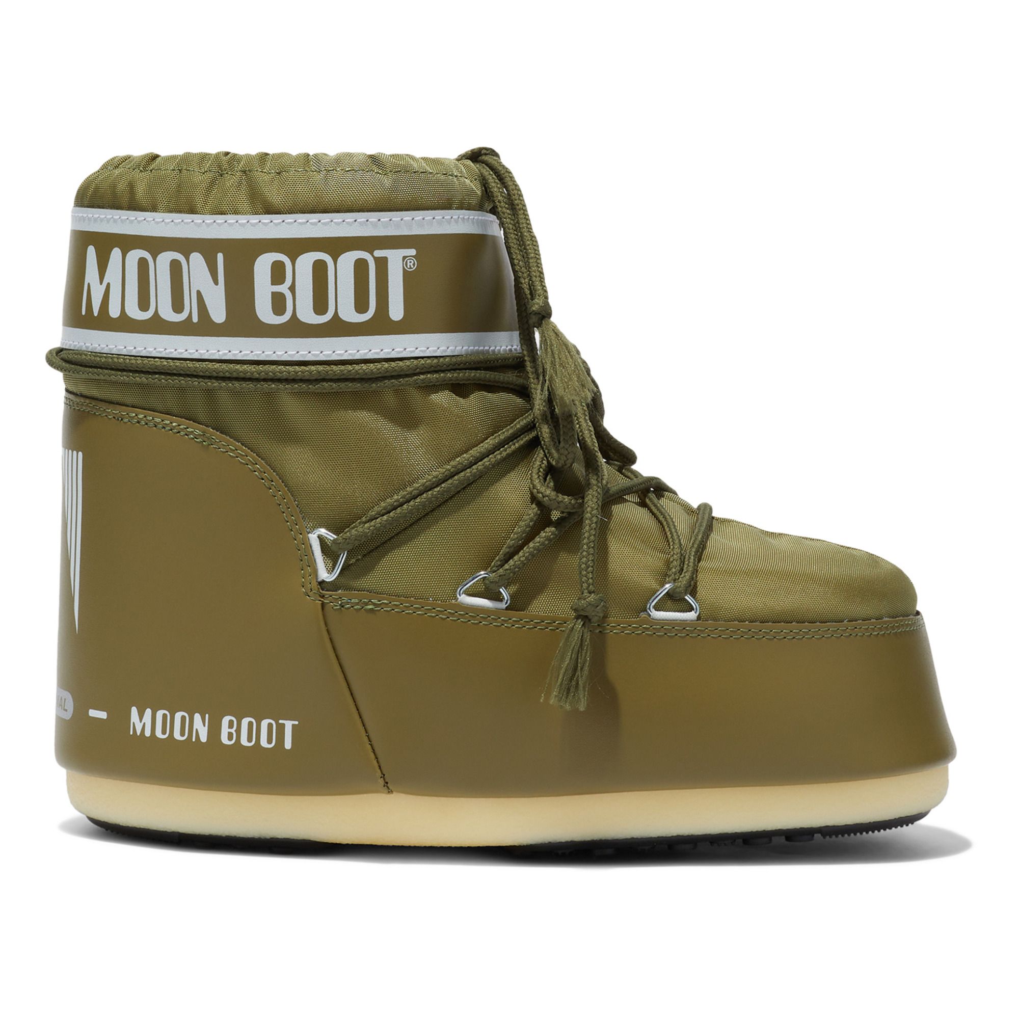 Moon Boot Basses Nylon Vert kaki Moon Boot Chaussure Adulte - Smallable
