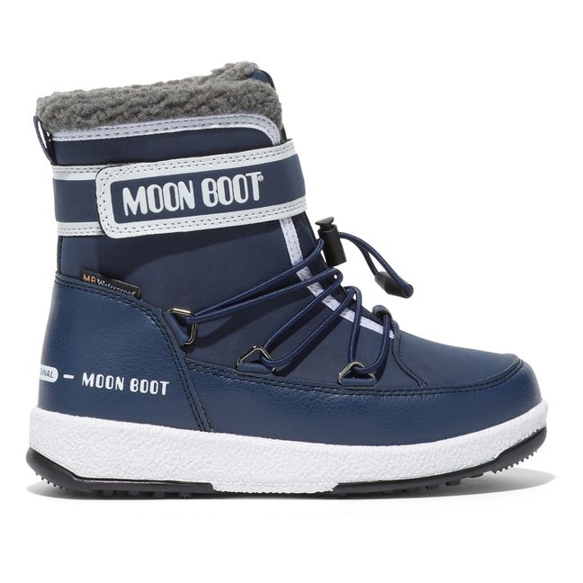 Moon Boot Velcro Azul Marino