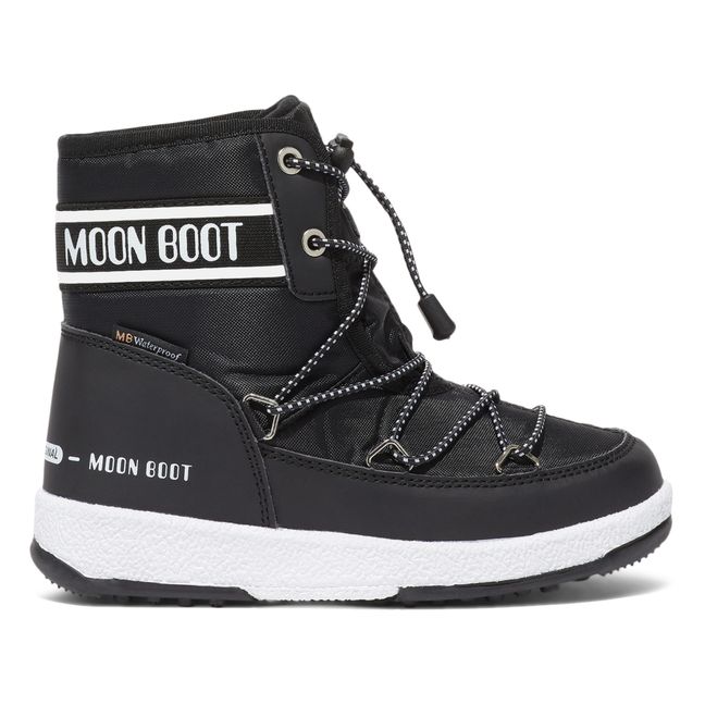 Moon Boots-Halbhoch Schwarz