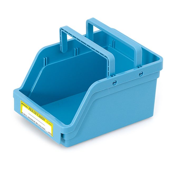 Box porta-oggetti, modello: Caddy, impilabile | Azzurro