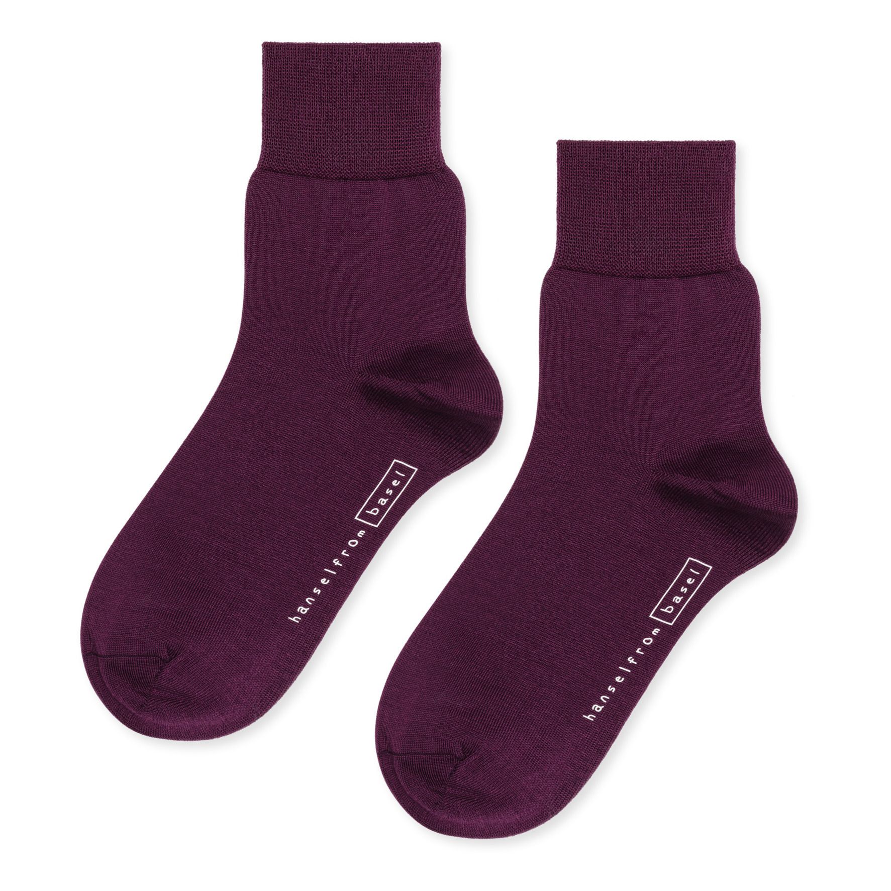 Hansel from Basel - Chaussettes Trouser - Femme - Prune