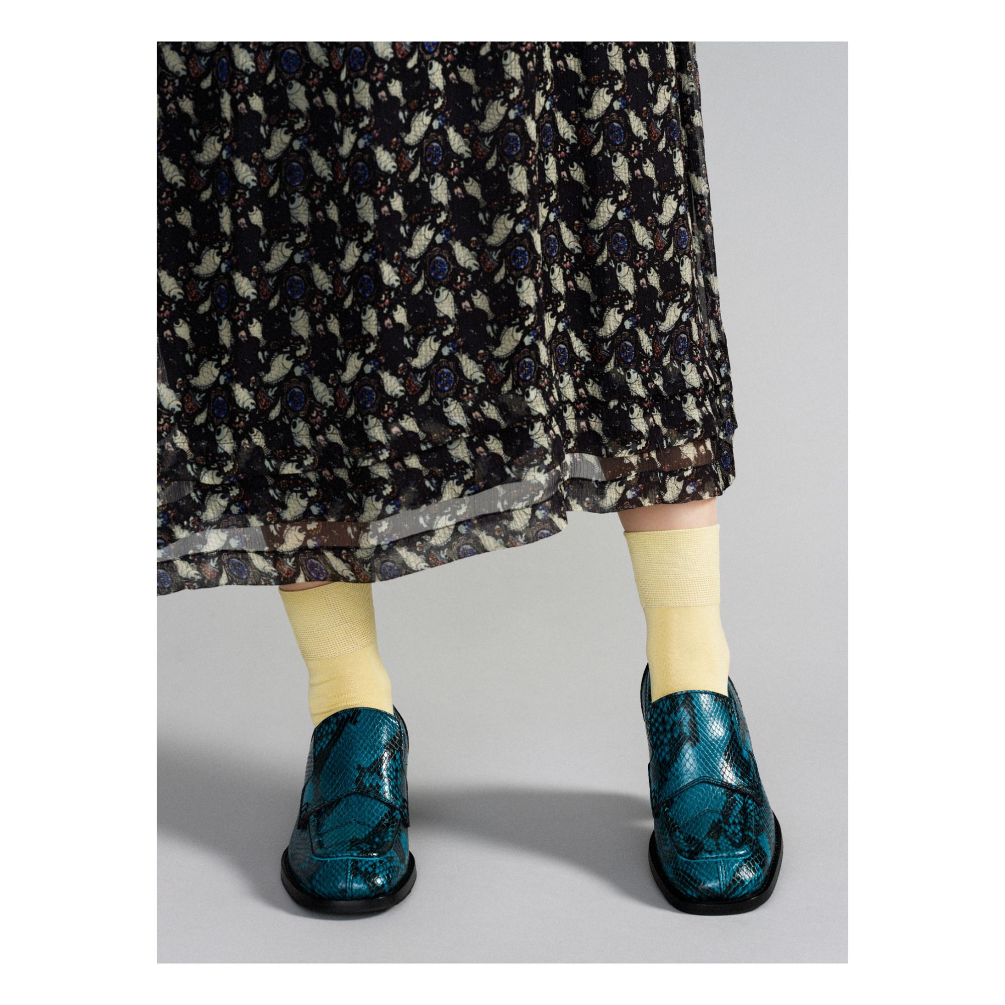 Hansel from Basel - Chausettes Italia Cozy Rib Cachemire - Femme - Ivoire