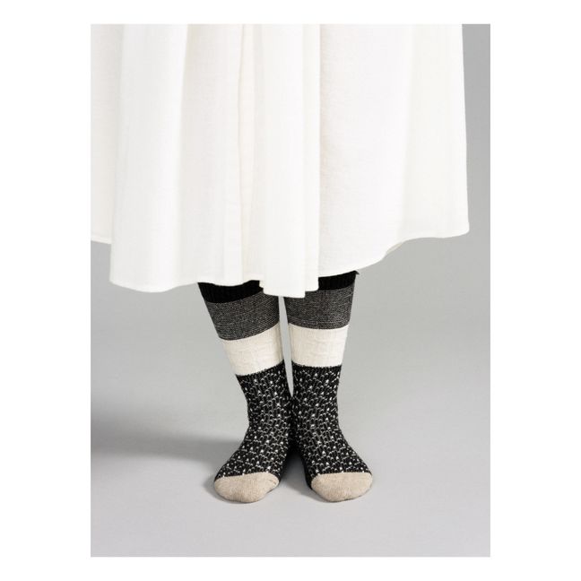 Louie Woollen Boot Socks Charcoal grey