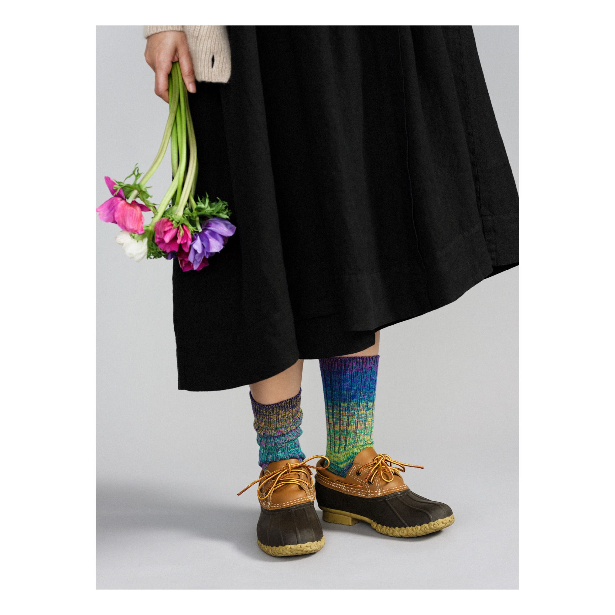Hansel from Basel - Chaussettes Cosmic Space Dye - Femme - Bleu