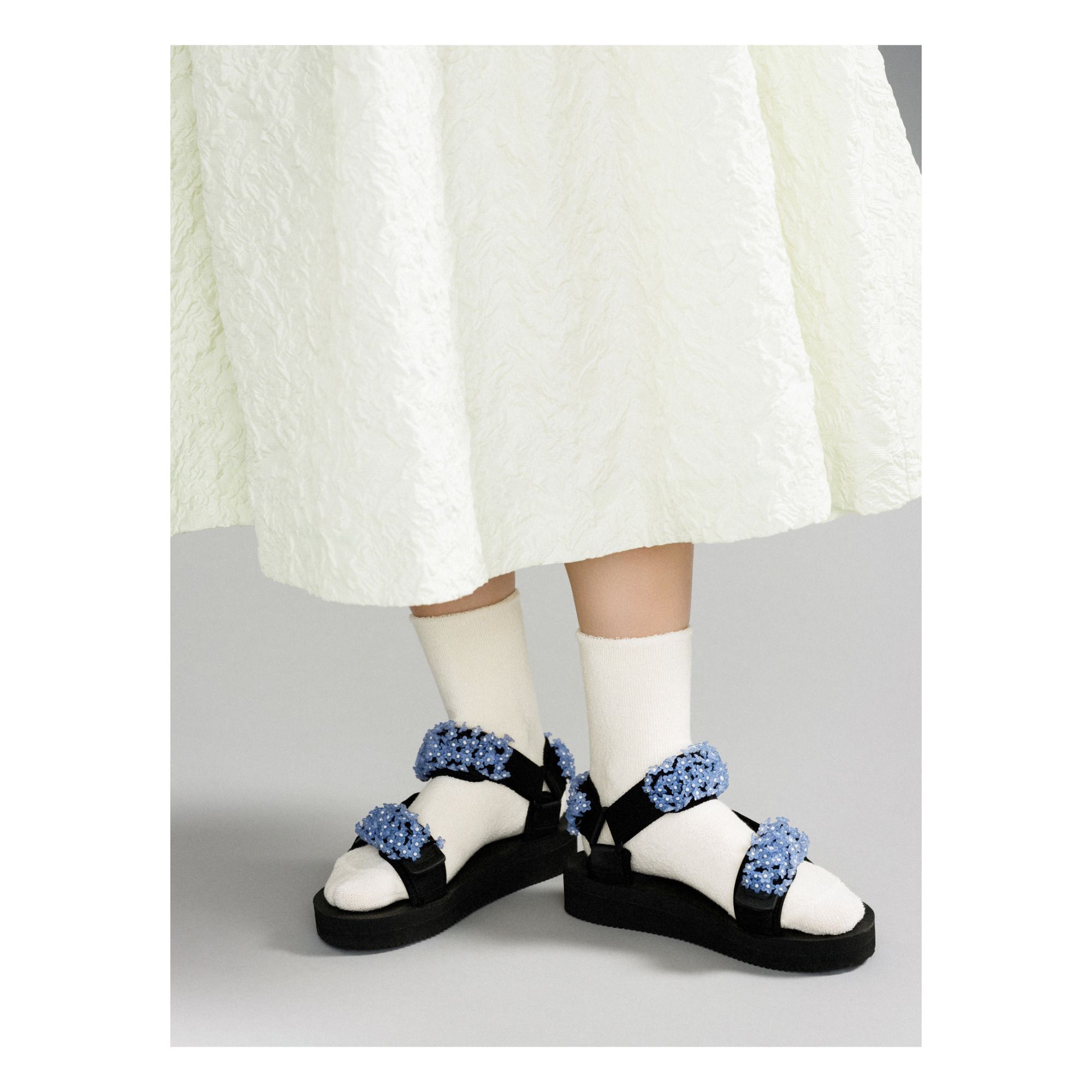 Hansel from Basel - Chaussettes Pile - Femme - Ivoire