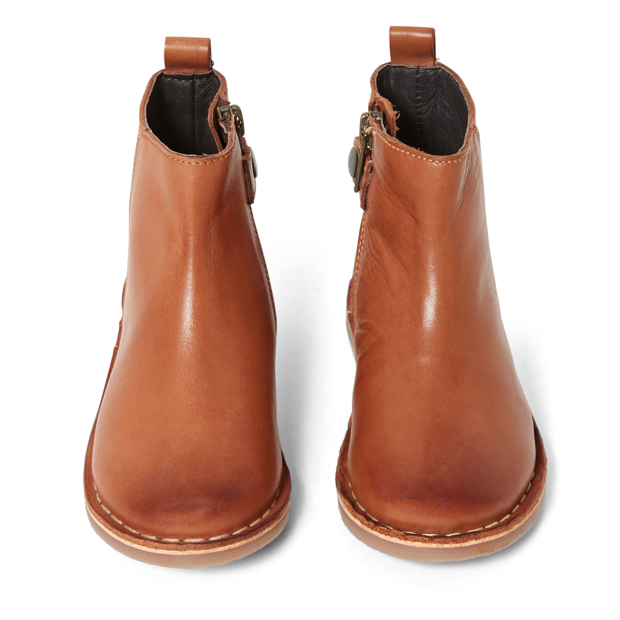 Joseph Leather Boots Caramel- Product image n°3