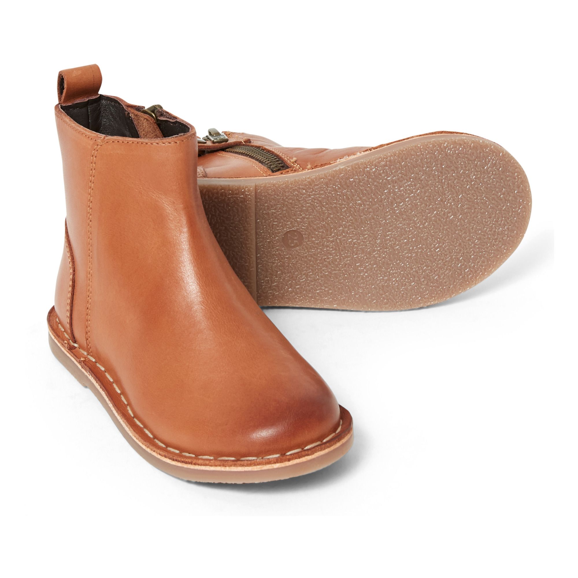 Joseph Leather Boots Caramel- Product image n°2