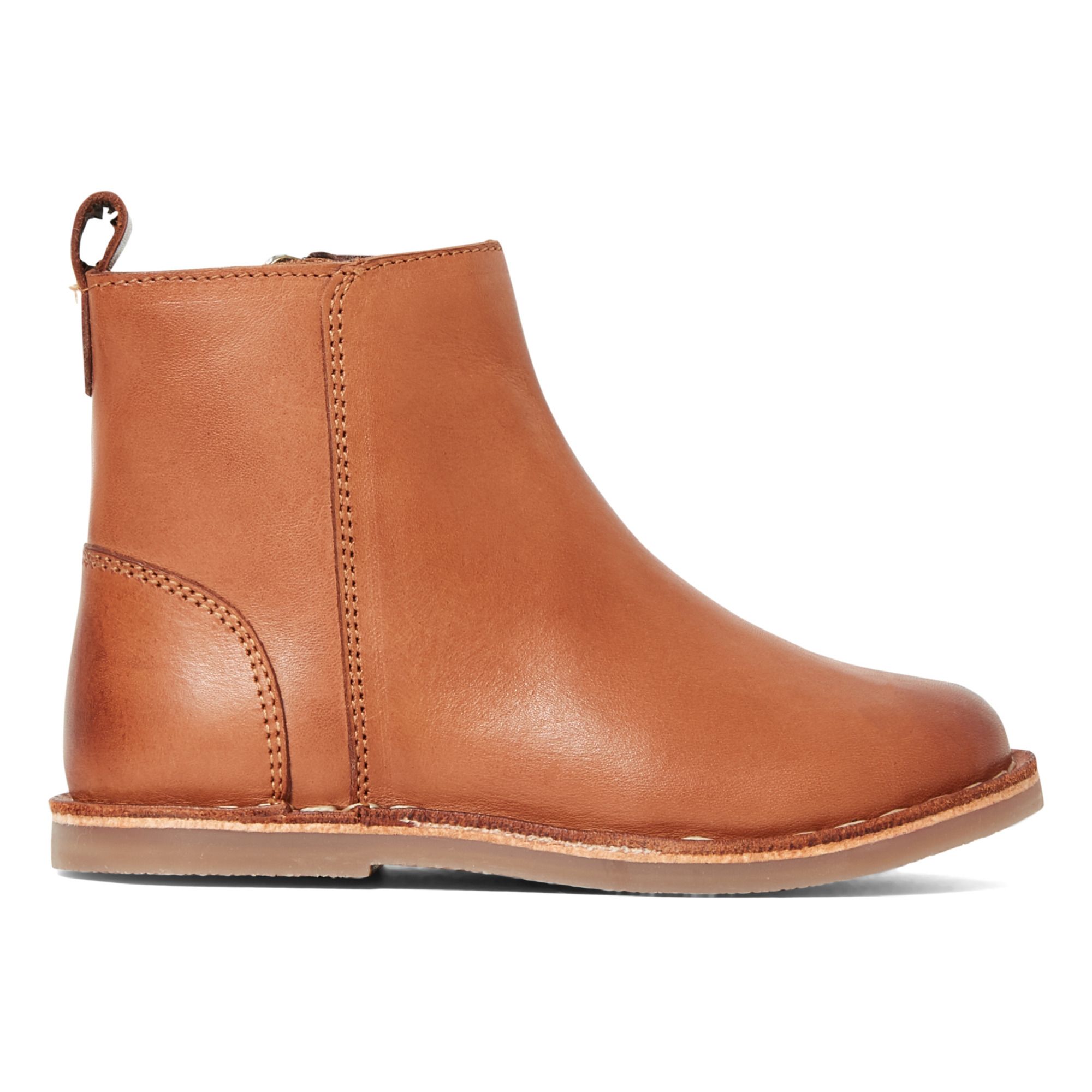 Joseph Leather Boots Caramel- Product image n°0