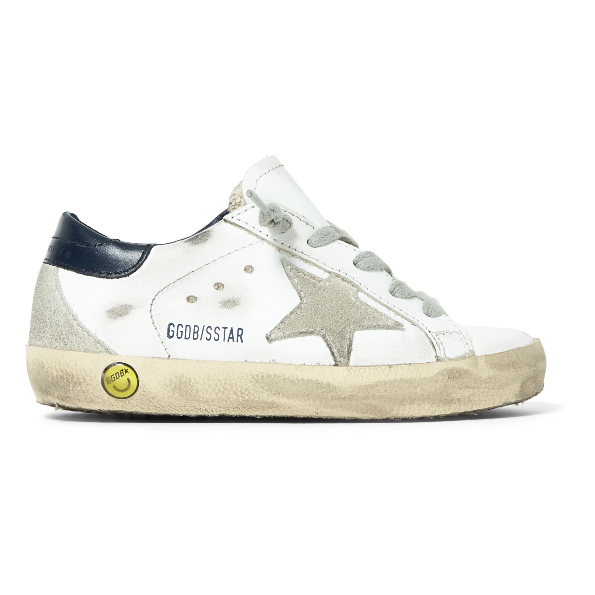 Golden Goose Deluxe Brand - Baskets Super Star - Fille - Bleu marine