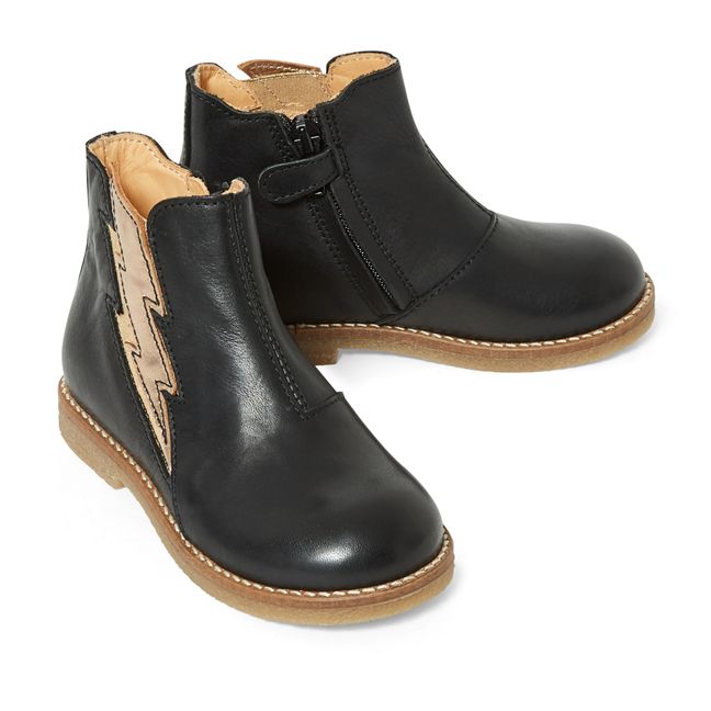 Boots Eclairs Zip | Noir