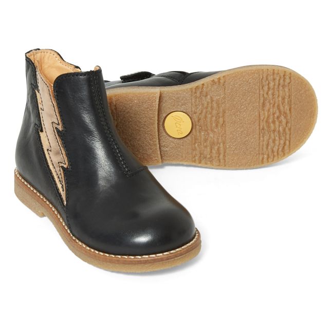 Boots Eclairs Zip | Noir