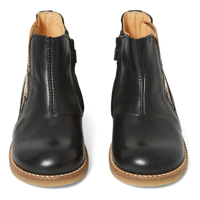 Boots Eclairs Zip | Noir