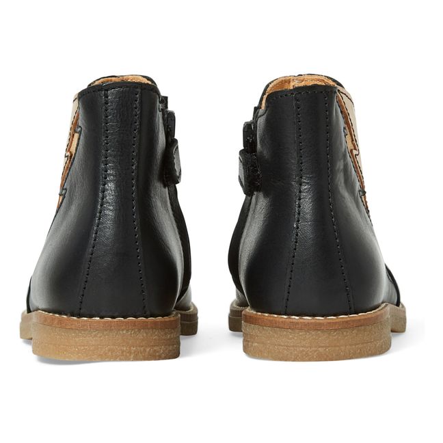 Boots Eclairs Zip | Noir