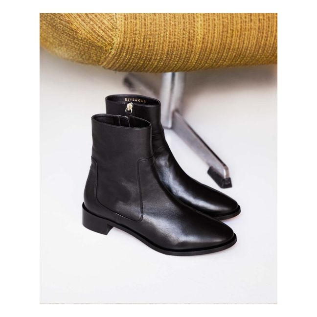 N°67 Nappa Leather Boots Black