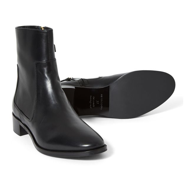 N°67 Nappa Leather Boots | Black