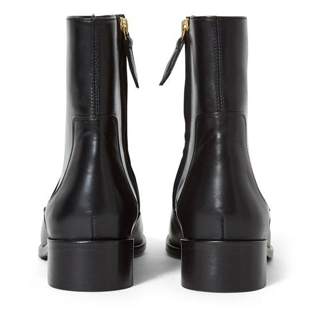 N°67 Nappa Leather Boots | Black