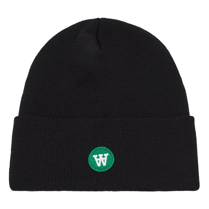 Gerald Merino Wool Beanie - Adult Collection  | Black- Product image n°0