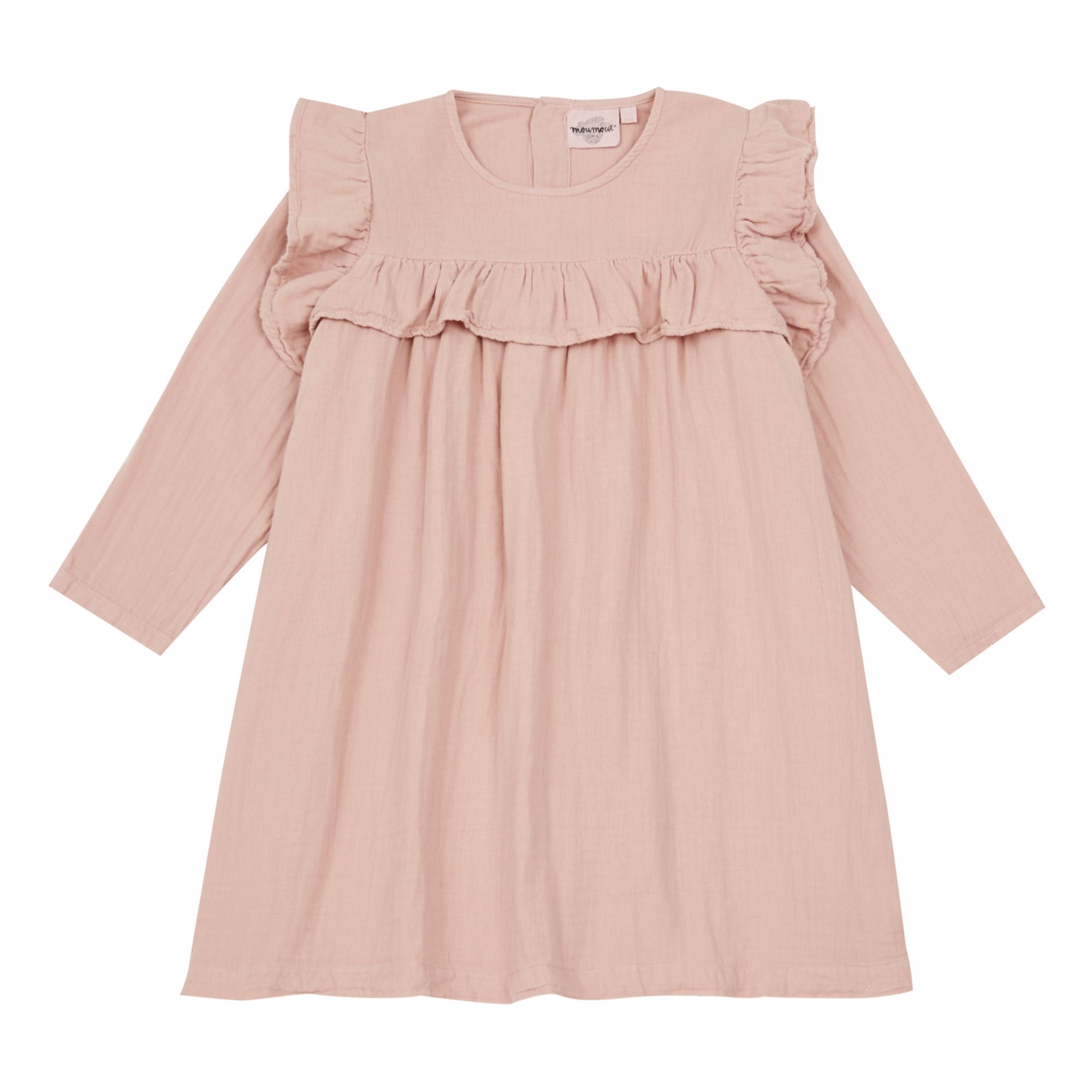 Moumout - Robe Gisele Double Gaze - Fille - Rose
