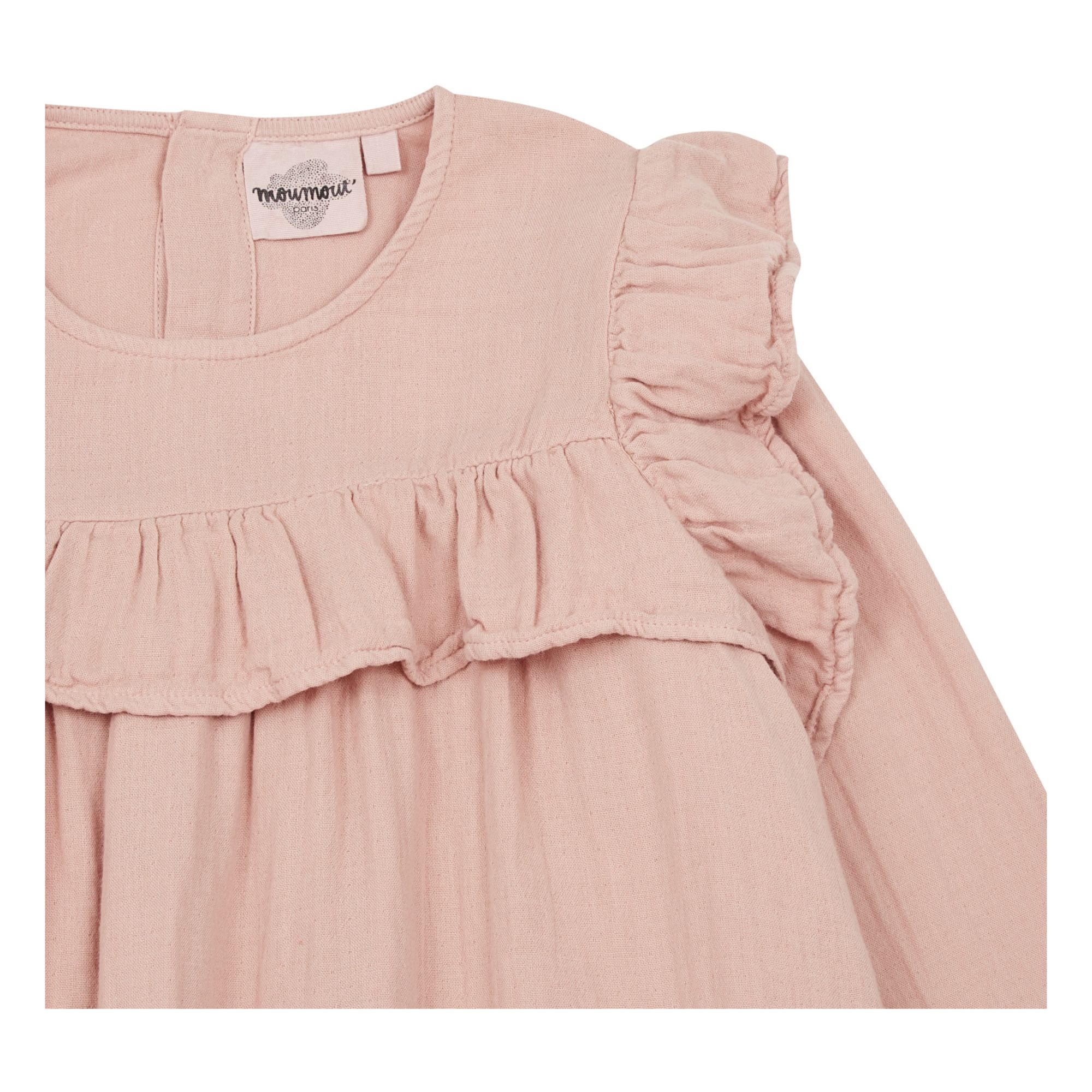 Vestido Gisele de doble gasa Rosa Moumout Moda Infantil